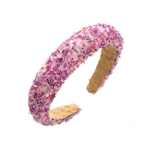 Load image into Gallery viewer, Exaggerated Baroque Colorful Crystal Candy Sponge Wide Edge Hair Hoop Headband

