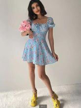 Load image into Gallery viewer, Floral Short Dress
