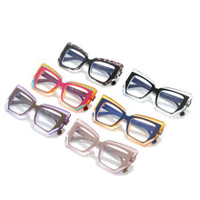 Load image into Gallery viewer, Glasses women&#39;s fashionable literary flat frames
