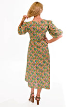 Load image into Gallery viewer, Roselle - Primrose dress St Clairs Paisley - HOUSE OF MAGNOLIAS colourful, Cotton, FLORAL, green, Roselle, summer, women&#39;s fashion
